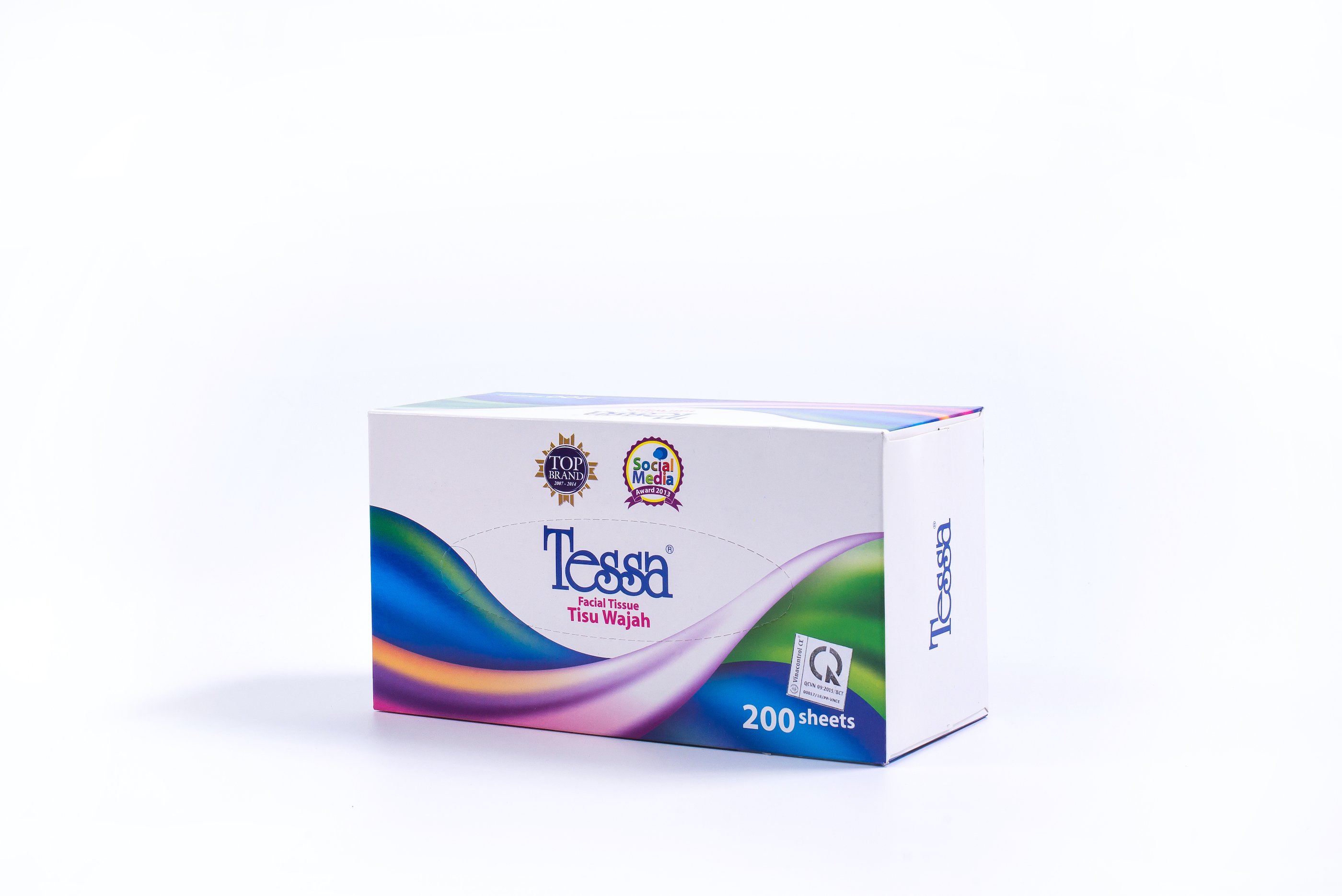Khăn giấy tessa hộp 260 tờ