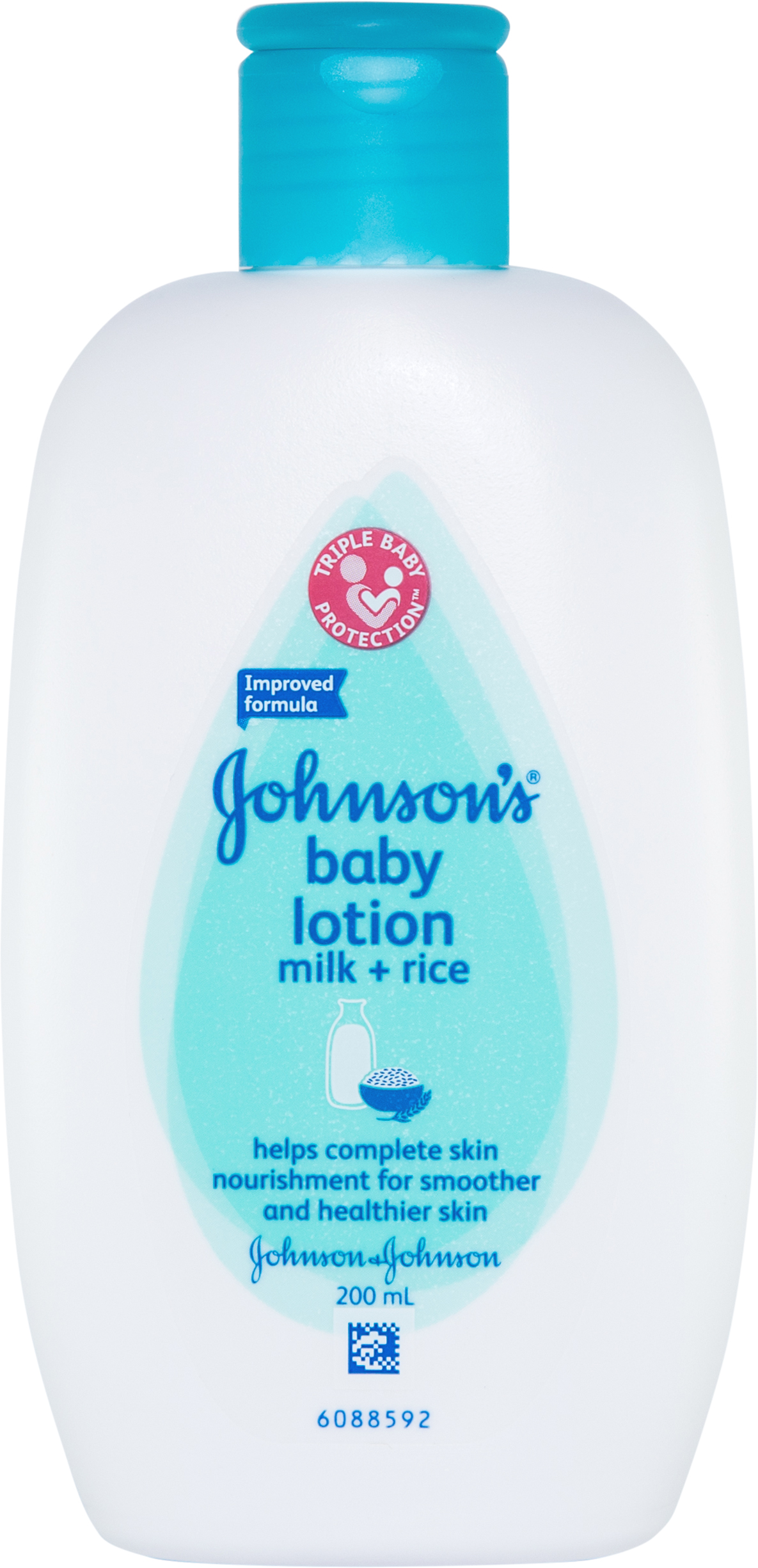 Sữa dưỡng ẩm toàn thân Sữa và Gạo Johnson Baby 200ml