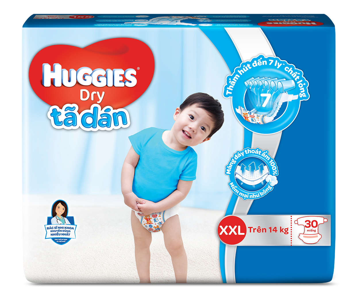 Huggies Ta Dan XXL30