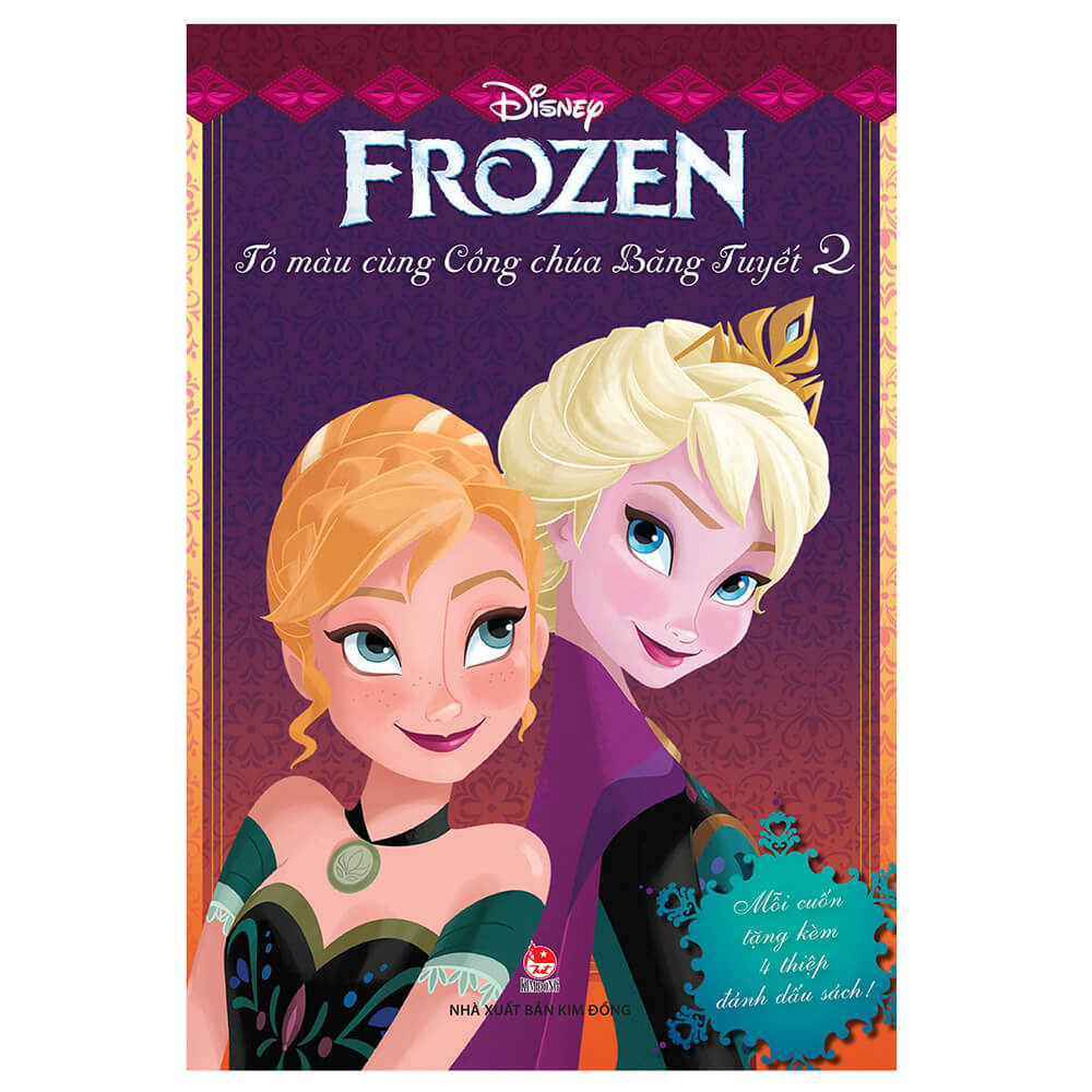 Tô màu Công Chúa Elsa và Sức Mạnh Băng Giá - Trang Tô Màu Cho Bé