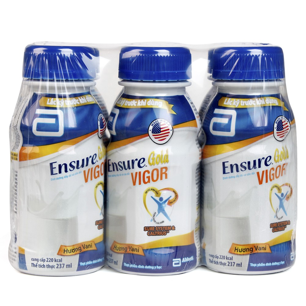 Ensure Gold Vigor - 237ml - Lốc 6 chai1