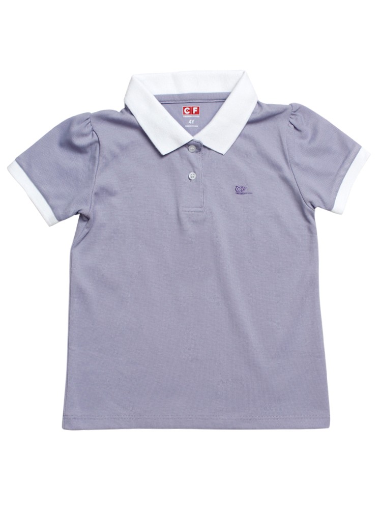 Áo polo bé gái CF G069011 (Tím)1