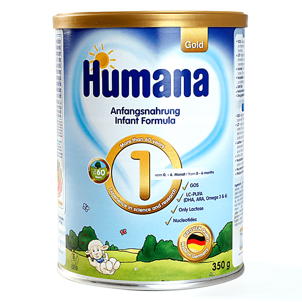 Humana Gold số 1, 0-6 tháng, 350g1