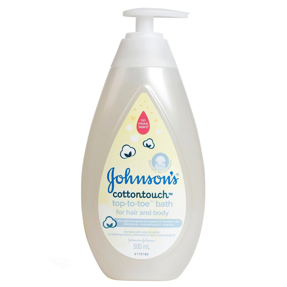 Tắm gội dịu nhẹ như bông Johnson's baby cotton touch 500ml3