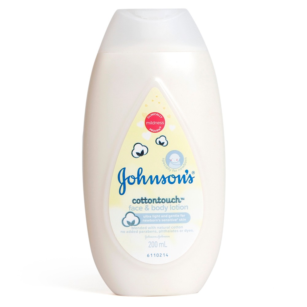 Sữa dưỡng thể dịu nhẹ như bông Johnson's baby cotton touch 200ml1