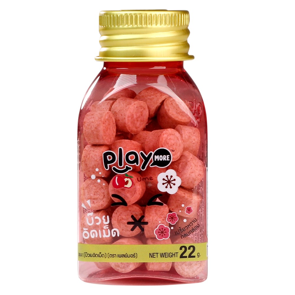 Kẹo Xí muội Playmore hũ 22g1