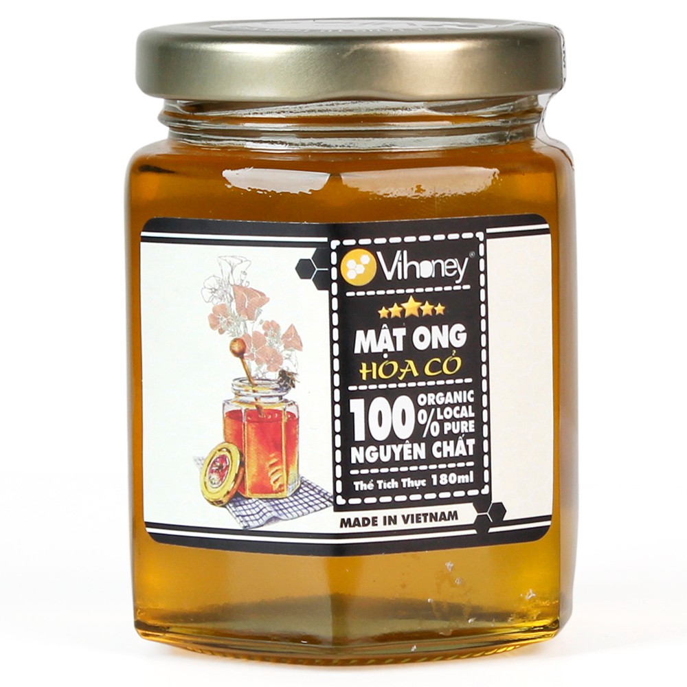 Mật Ong Nguyên Chất 180 ml Vihoney