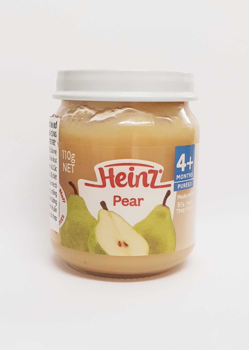 Lê nghiền cho trẻ từ 4 tháng tuổi - Heinz Pear