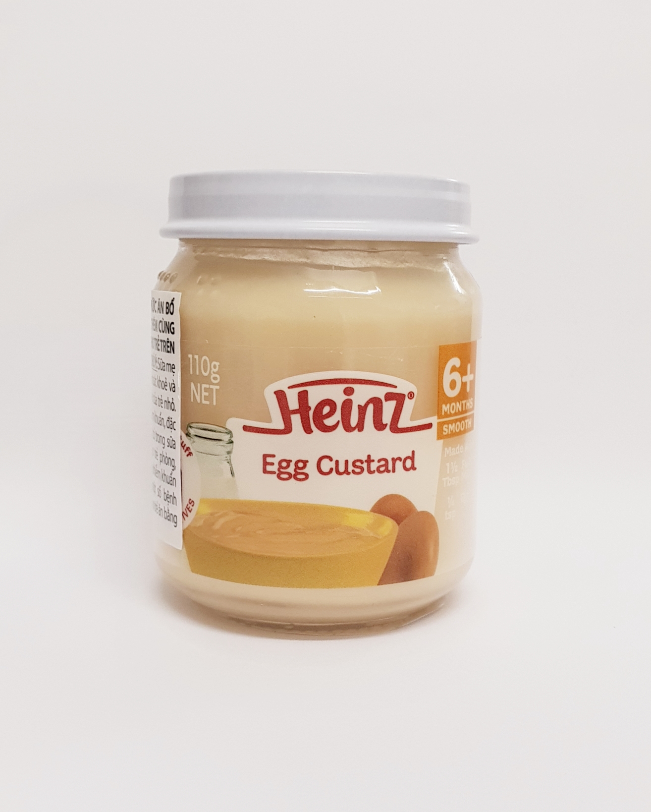 Custard trứng cho trẻ từ 6 tháng tuổi trở lên - Heinz Egg Custard