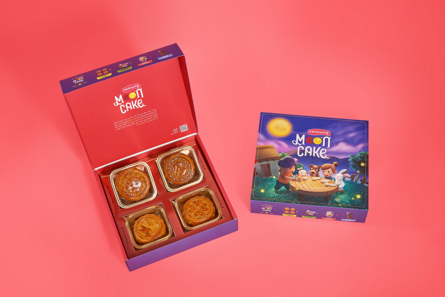 banh trung thu con cung - set hop 2