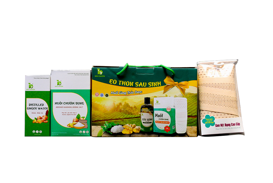 Bộ sản phẩm eo thon sau sinh Bảo Nhiên
