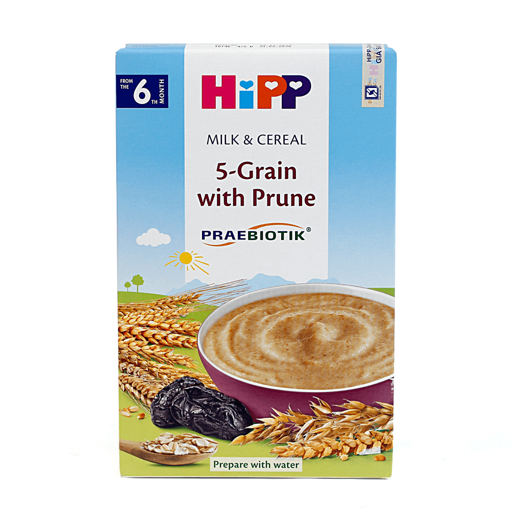 Bột sữa DD HiPP bổ sung Praebiotik - Ngũ cốc tổng hợp, mận tây 250g01