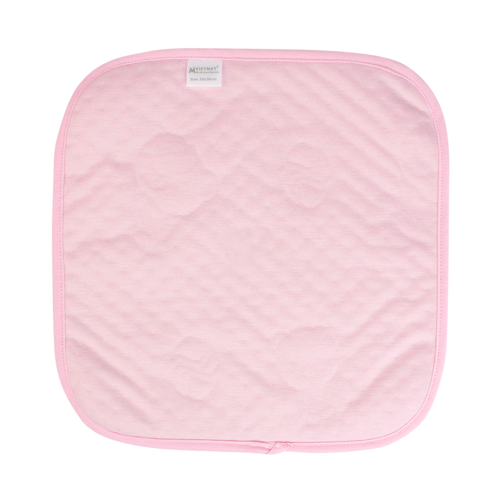 Combo 3 tấm l&oacute;t chống thấm VIETMAT size 30x30 m&agrave;u hồng02