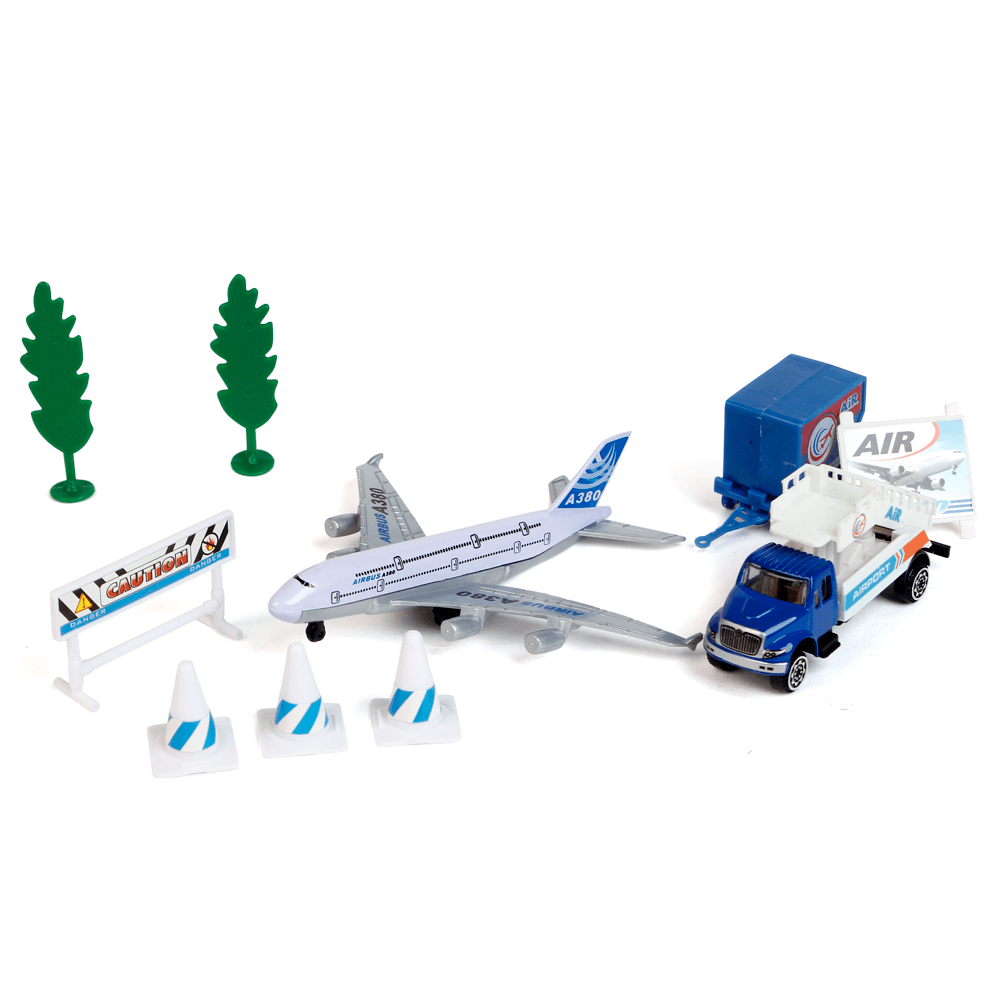 Vỉ xe Diecast nhỏ chủ đề sân bay - JP2202.01