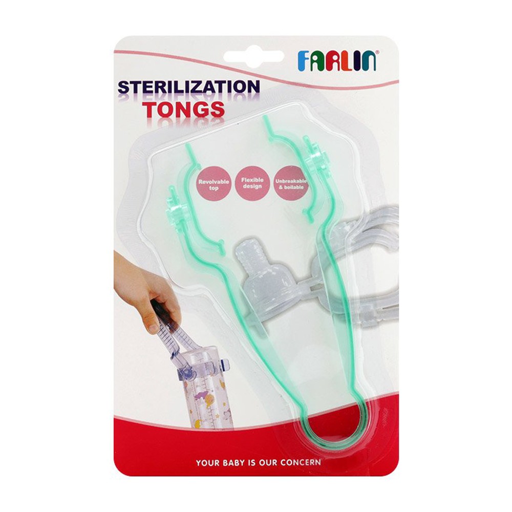 Kẹp gắp b&igrave;nh sữa BF-232 (m&agrave;u xanh dương)1