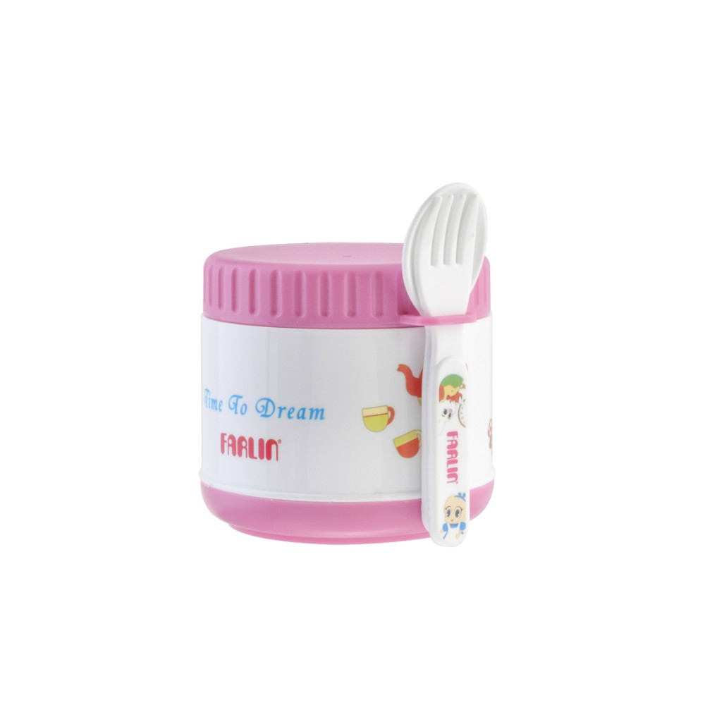 Bình giữ ấm thức ăn 300ml BF-228B (hồng)