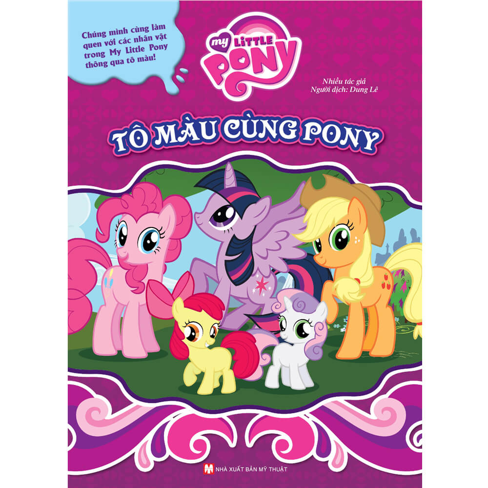 Tô màu pony xanh cực dễ thương - Click ngay để khám phá! - Chùa Phước Huệ