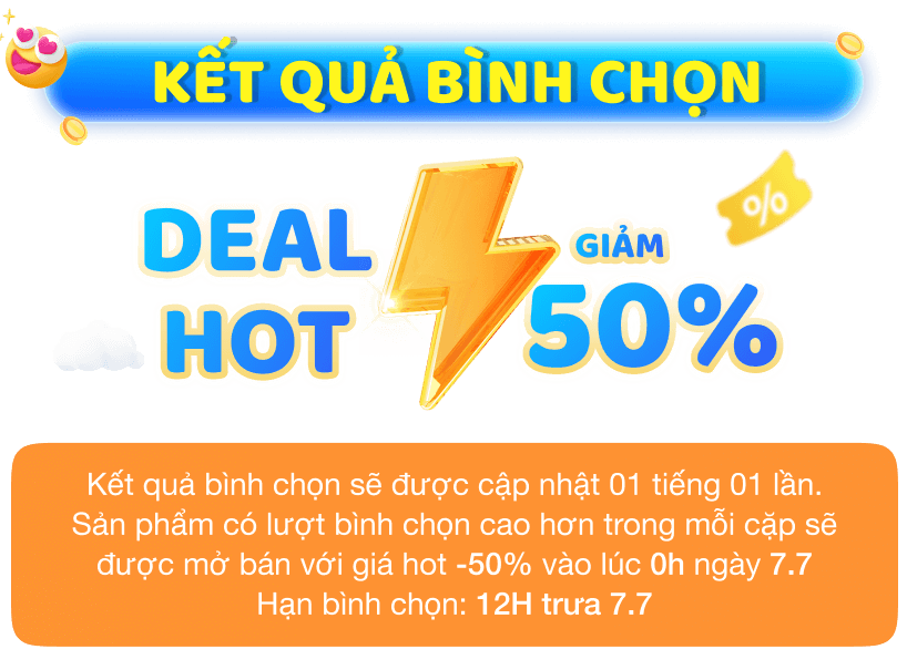 Sale lớn giữa năm 7.7