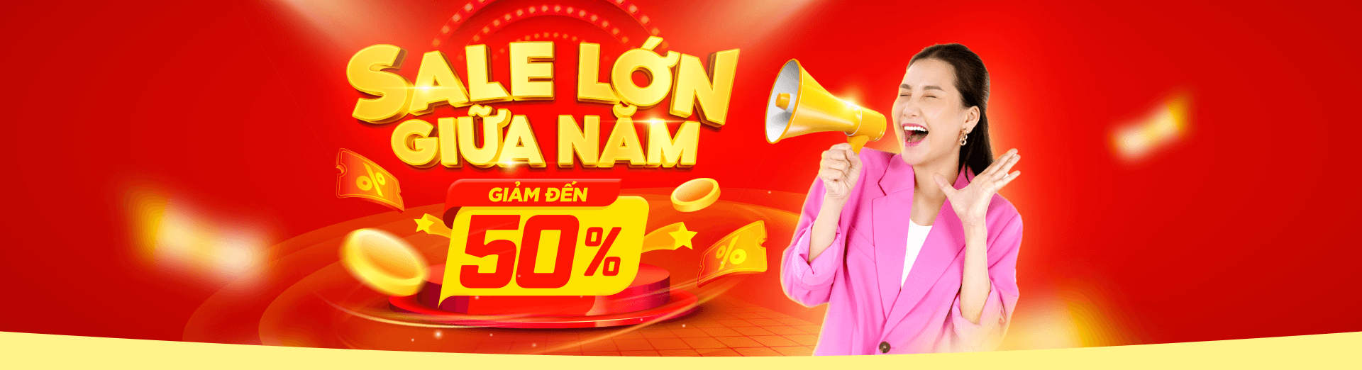 Sale lớn giữa năm