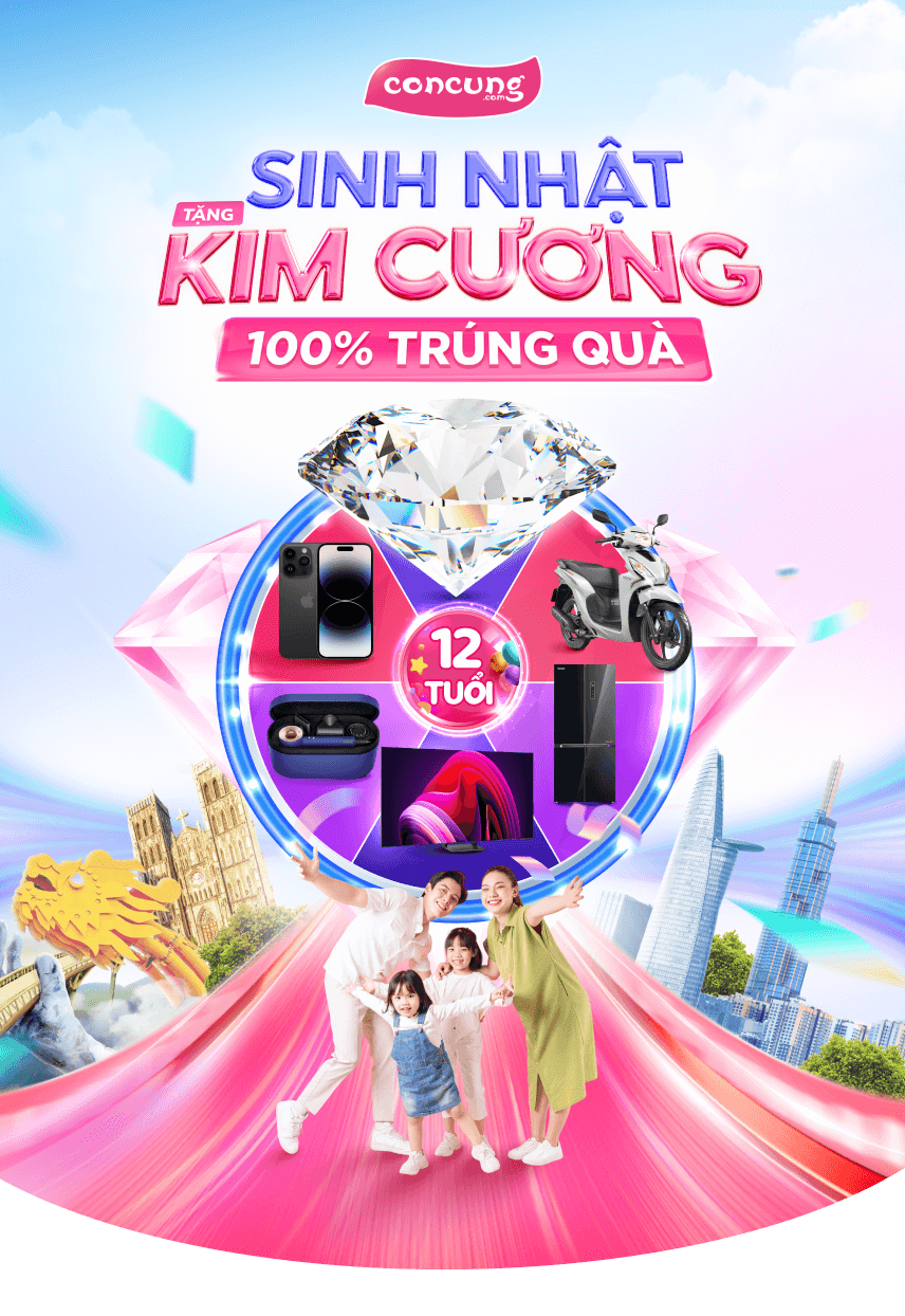 Sinh nhật tặng kim cương