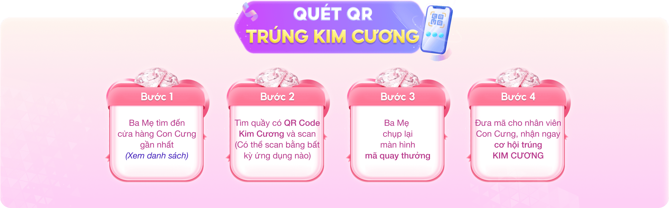 Sinh nhật tặng kim cương