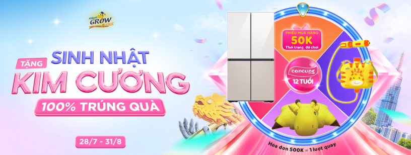 Sinh nhật tặng kim cương 7.7