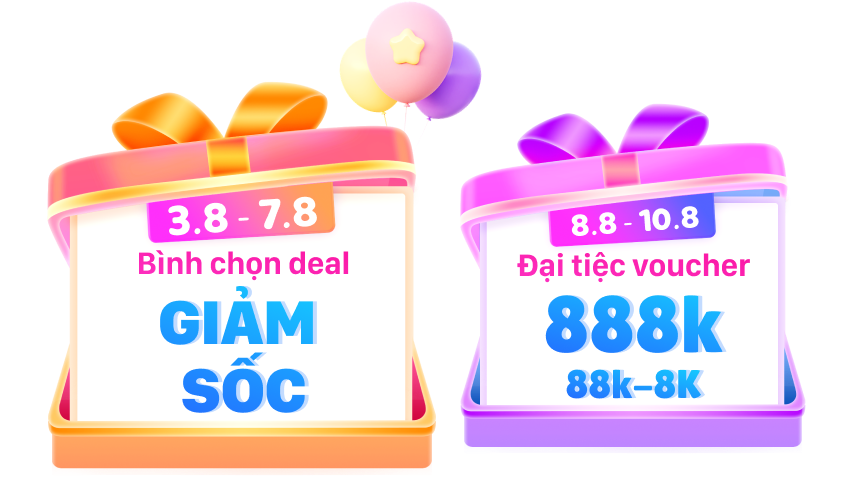 Siêu sale tháng sinh nhật 8.8