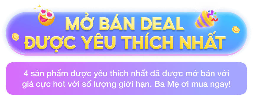 Siêu sale tháng sinh nhật 8.8