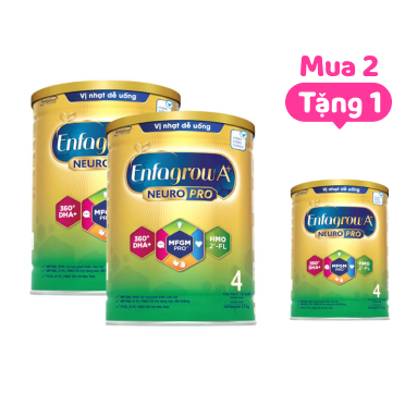   Combo 2 Enfagrow A+ số 4 1700g 2flex  