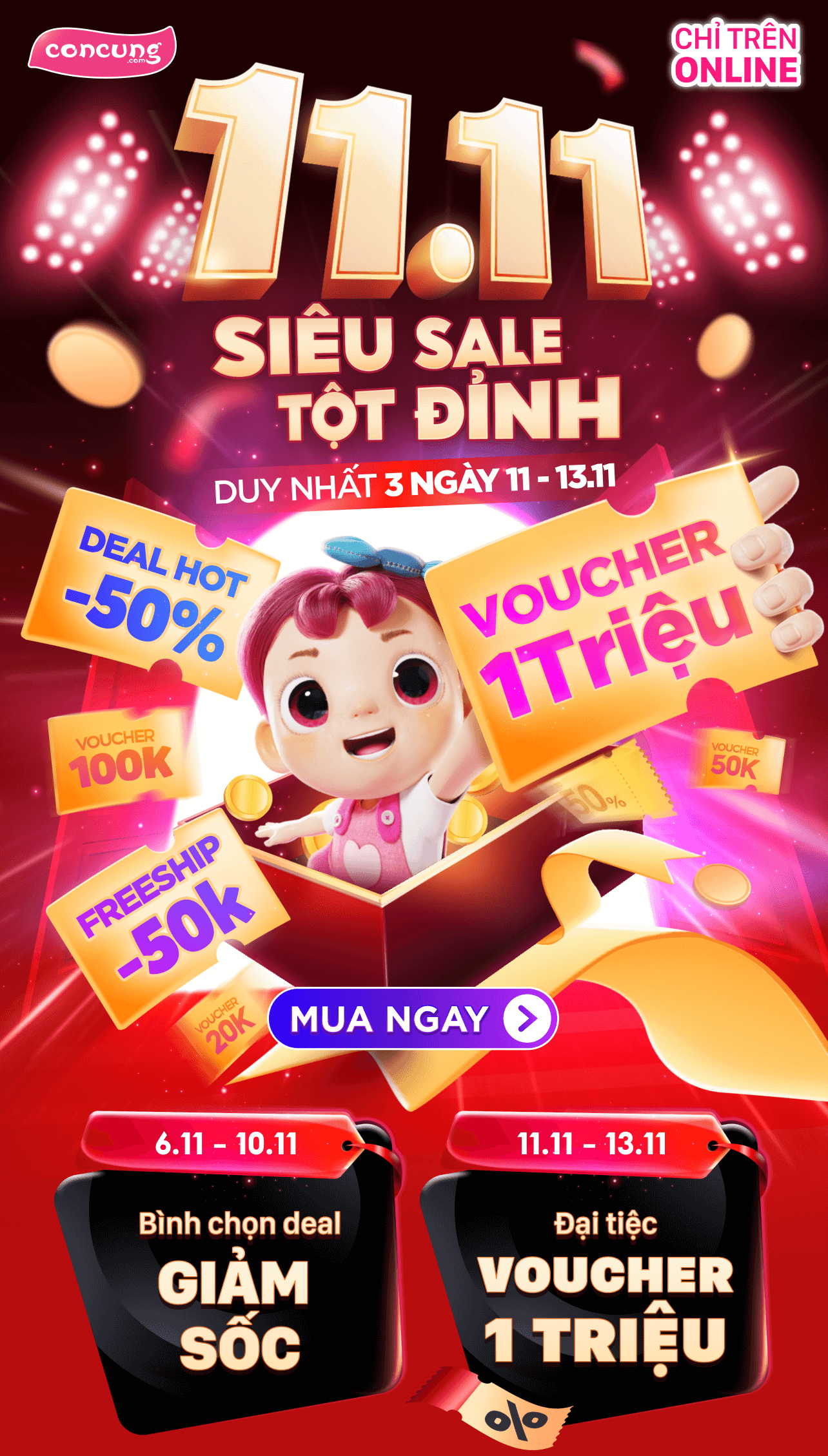 11.11 Sale Tột Đỉnh