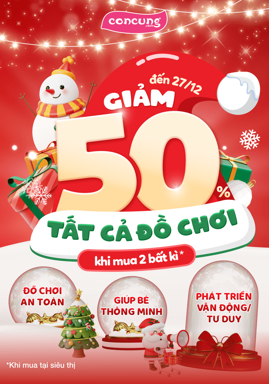 Giảm 50% Tất cả đồ chơi