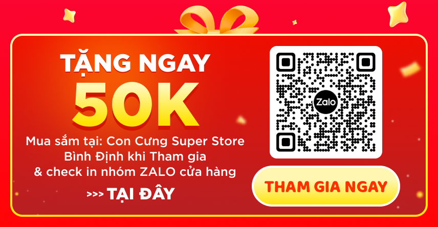 Tưng bừng khai trương Con Cưng Super Store 256 Ngô Gia Tự, An Nhơn, Bình Định