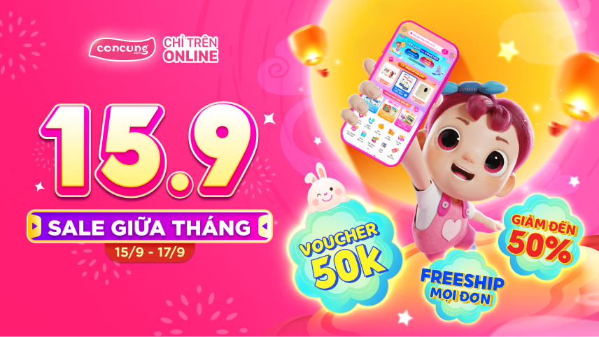 SALE GIỮA THÁNG 15.9 