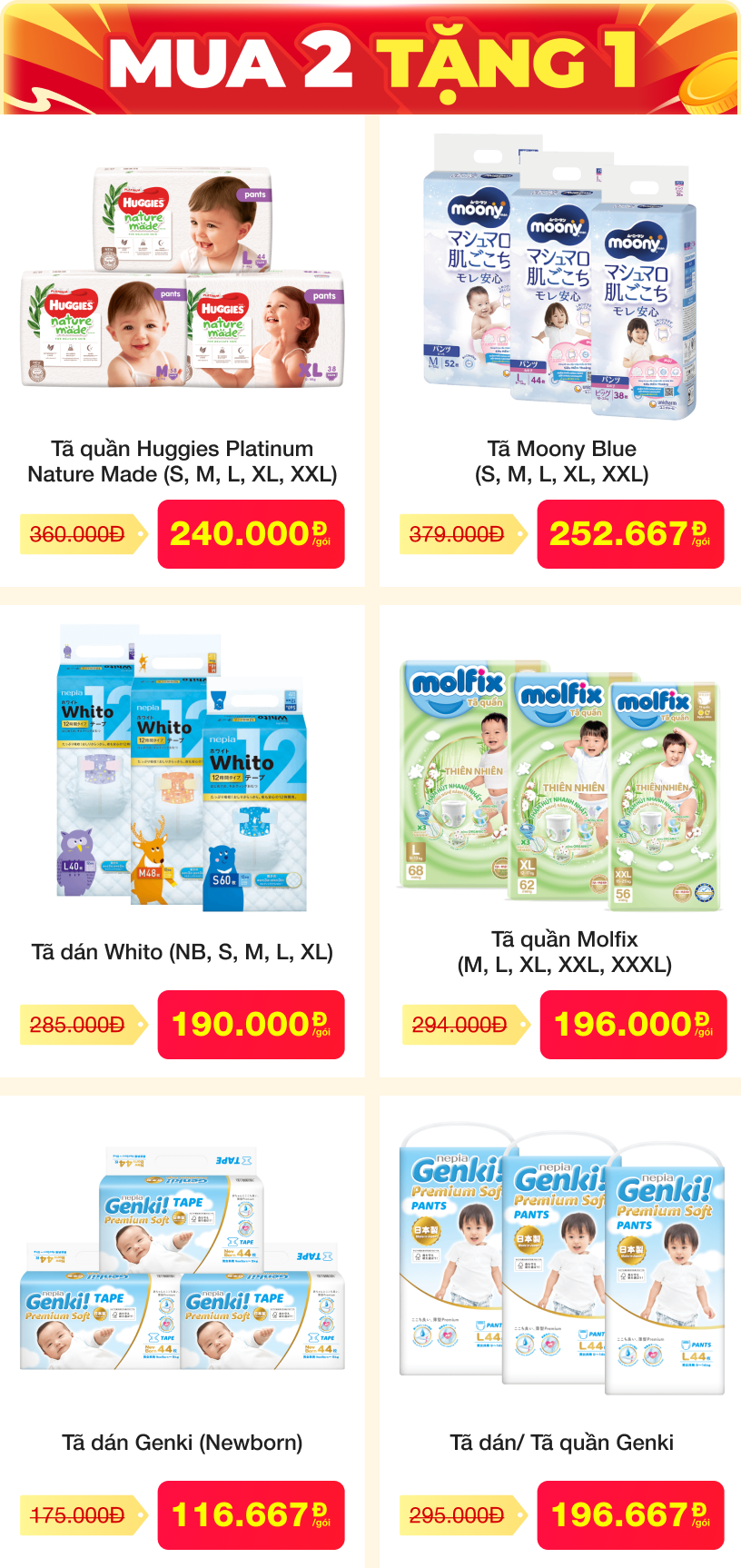CON CƯNG SALE LỚN GIỮA NĂM 2025