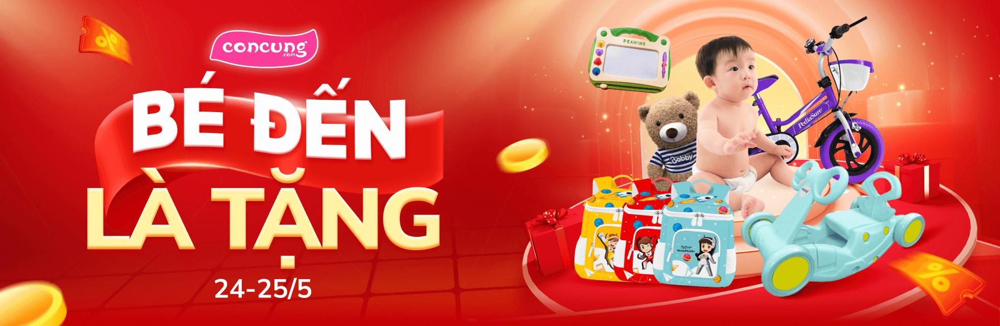 CON CƯNG SALE LỚN GIỮA NĂM 2025