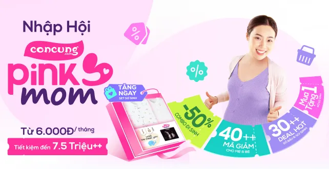 Nhập hội PINK MOM - Bầu hời đến 7.5 triệu