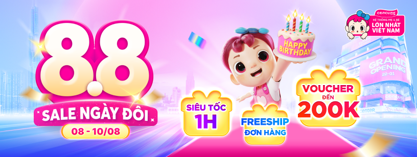CON CƯNG -  SALE NGÀY ĐÔI 8.8-10.8