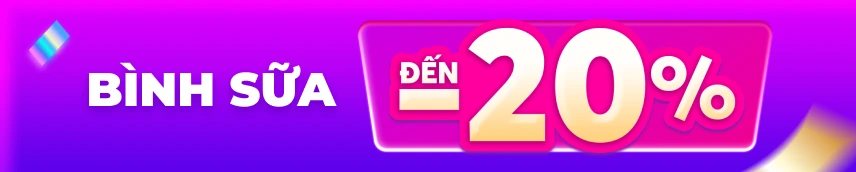 TUẦN LỄ SALE KỶ LỤC - TÃ SỮA, BÌNH SỮA, VỆ SINH