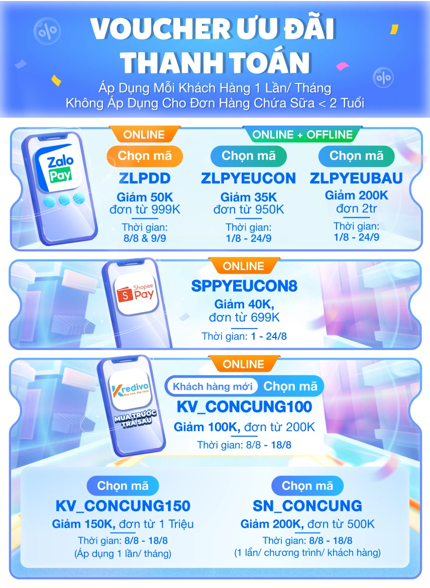TUẦN LỄ SALE KỶ LỤC - TÃ SỮA, BÌNH SỮA, VỆ SINH
