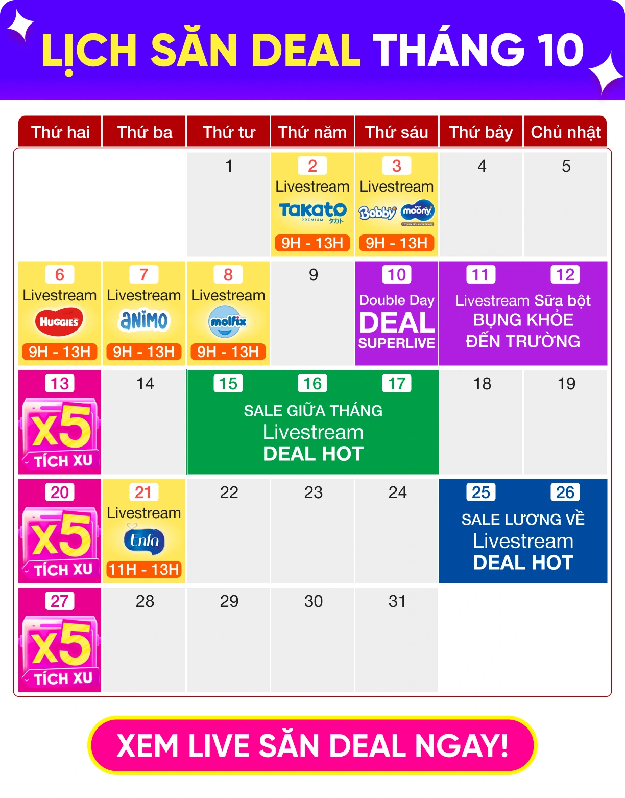 MỞ APP CON CƯNG - X2 CƠ HỘI TRÚNG VÀNG