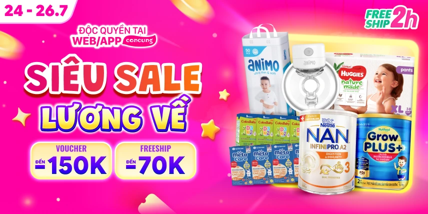 Siêu Sale Lương Về | 24.7 - 26.7