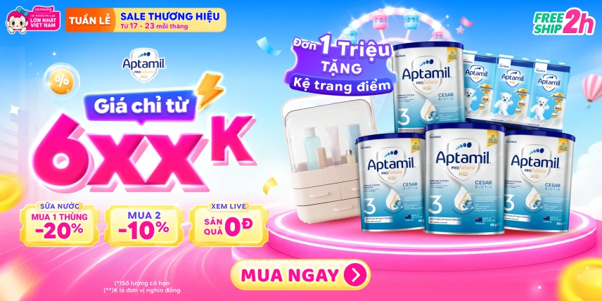 SIÊU SALE THƯƠNG HIỆU - TÃ SỮA GIẢM ĐẾN 30%