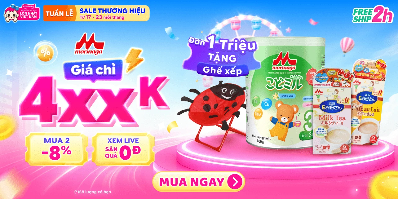 SIÊU SALE THƯƠNG HIỆU - TÃ SỮA GIẢM ĐẾN 30%