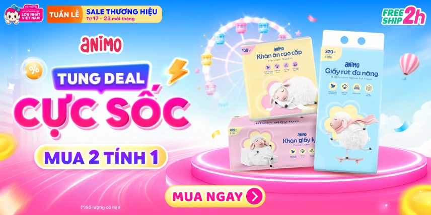 SIÊU SALE THƯƠNG HIỆU - TÃ SỮA GIẢM ĐẾN 30%
